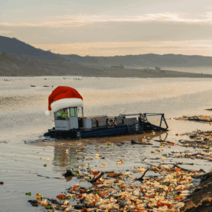everwave Weihnachtsaktion für Unternehmen – nachhaltiges Geschenk mit Plastic Credits